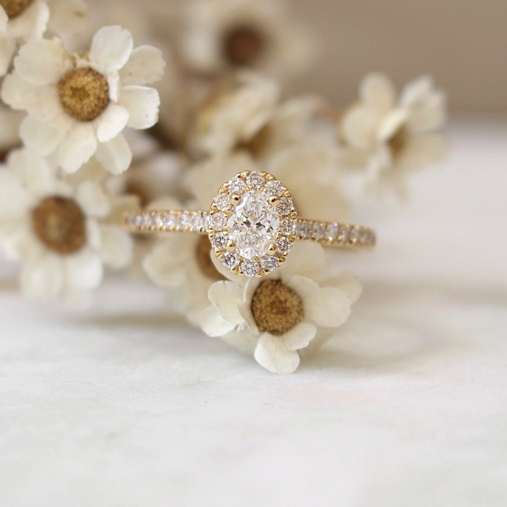 Bague Fiancaille Monture Solitaire Bague De Fiançailles Diamants