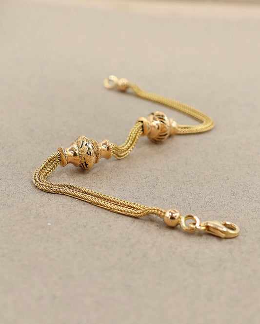 Braceletancienversfin19emecomposed_unechainedemontredoublerangetdedeuxmotifsciselescoulissants